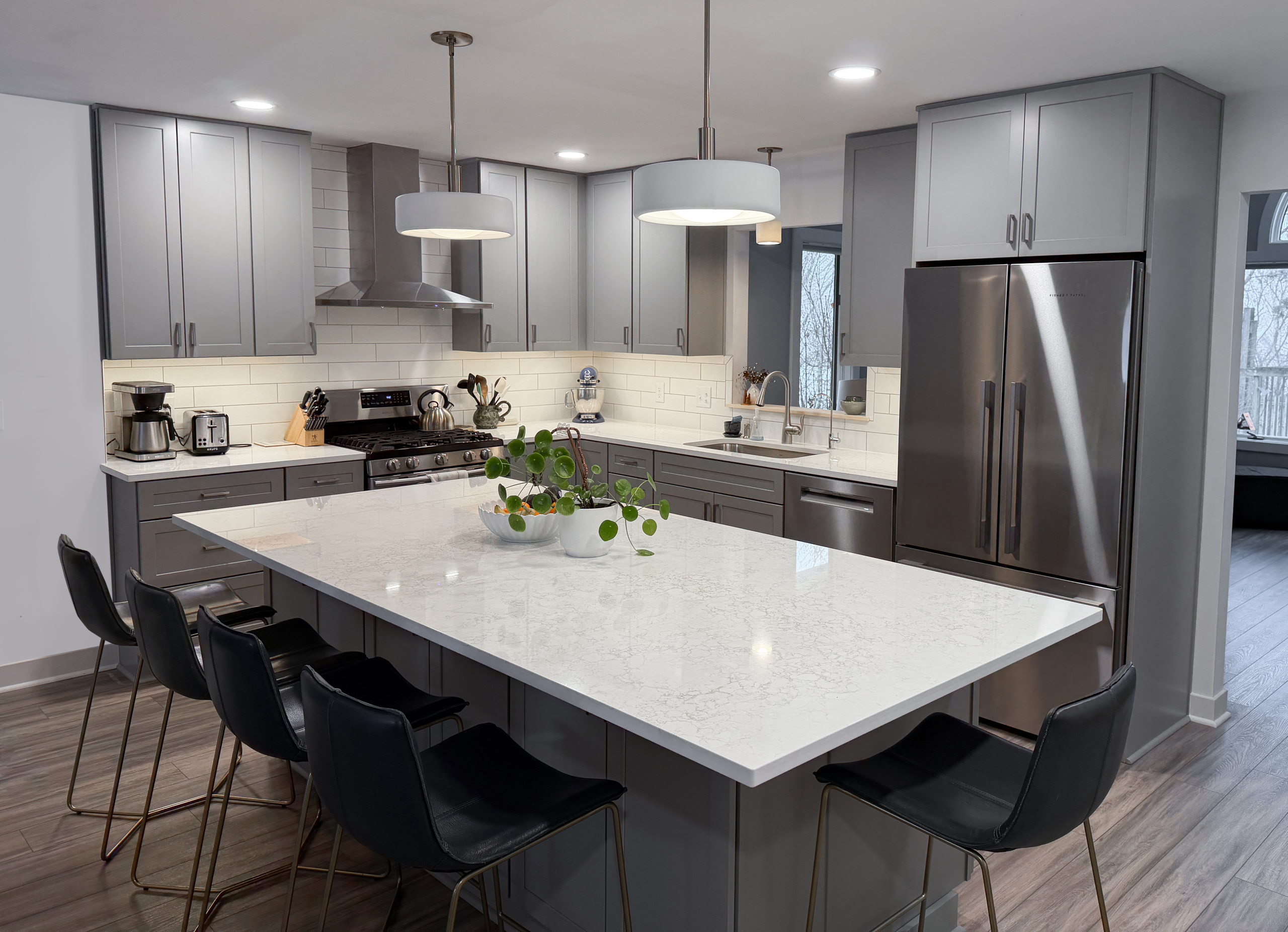 Kitchen cabinets